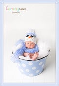 Image of Mr. Snowman Hat and Scarf Set 