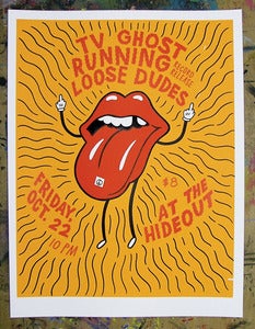 Image of TV Ghost - Running - Loose Dudes Poster