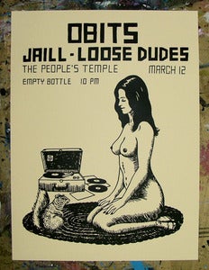 Image of Obits - Jaill - Loose Dudes Poster