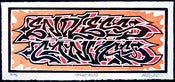 Image of ENDLESS CANVAS Woodcut by KAVA - #18/40