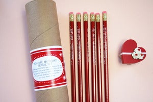 Image of You Are My Heart Pencil Set 