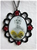 Image of Marilyn Monroe necklace