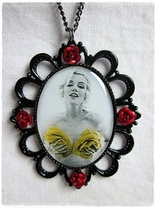 Image of Marilyn Monroe necklace