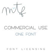 Image of Commercial Use :: One Font