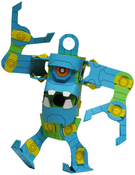 Image of CRO-Bolt Paper Toy Kit