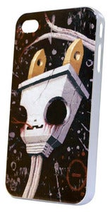 Image of Skull Plug - iPhone 4/4s Hard Case by HK Sigema