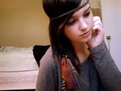 Image of Braided Feather Headband