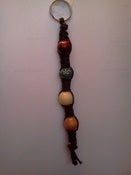 Image of Hemp and Bead Keychain