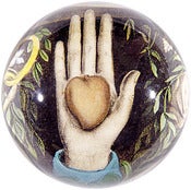 Image of Heart in Hand Paperweight