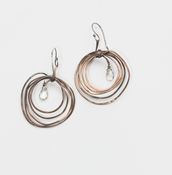 Image of Copper Nest Earrings