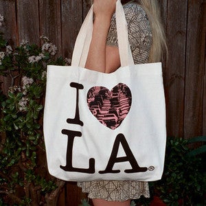 Image of I LOVE LA (Traffic) Tote Bag