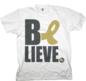 Image of Black + Gold 2010/2011 BELiEVE Shirt