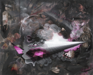 Image of Infinite Dancefloor print by Damon Soule