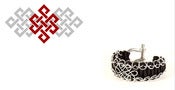 Image of Paracord Chainmaille Bracelet (King Cobra weave with steel chainmaille) 