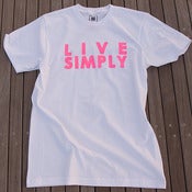 Image of LIVE SIMPLY S/S - WHITE