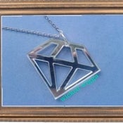 Image of Diamond Glass Necklace [DIY]