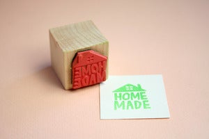 Image of Small Object hand made or home made stamp