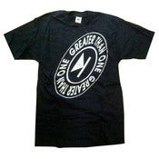 Image of GREATER THAN ONE T-SHIRT/ Original GTO Logo- Rare!
