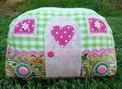 Image of happy camper ~ paper pattern 