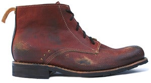 Image of No.0005 SIGNAL desert boot Red