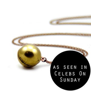 Image of Orb. Vintage Locket Necklace