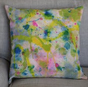Image of Country :: yellow, pink, green
