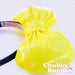 Image of Not-So-Mellow Yellow Vinyl Bow
