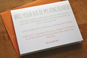 Image of Ring Bearer Card