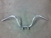 Image of Stainless Narrow Mini-Apes with 1" Risers