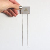 Image of Golden Triangle Threaded Studs