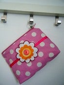 Image of Pochette " Rose à pois"