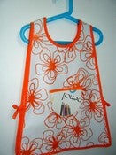 Image of Tablier Enfant 2/6ans "Orange juice"