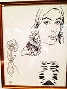 Image of Queen Of Hearts Original by Brian Ewing