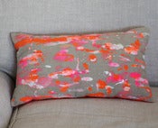 Image of Raw Linen :: Neon orange