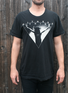 Image of Black Relaxed Fit Witness This Icon Men's Tee