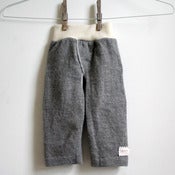 Image of Custom Order Wool Split Pants, Elimination Communication, diaper free pants
