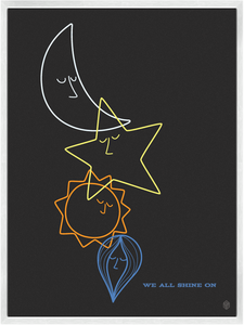 Image of We All Shine On Print