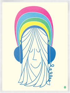 Image of Sounds Like A Rainbow Print
