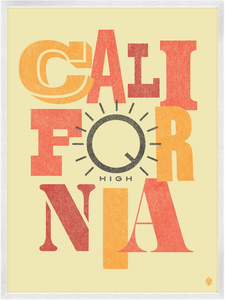 Image of California High Print