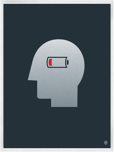 Image of Low Battery Print