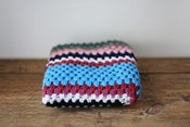 Image of 1970/80s crocheted coloured blanket #2 {SOLD}