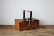 Image of 1930s wooden sewing box {SOLD}