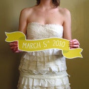 Image of Custom Large Banner No. 2 Photo Prop