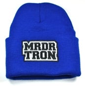 Image of Beanie blu/gry/blk