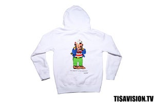 Image of TI$A HERMES BEAR HOODIE