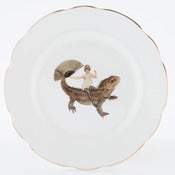 Image of Ali Miller - fun ride cake plate cup & saucer