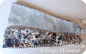 Image of les bandeaux pour cheveux en tissu