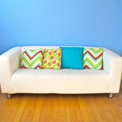 Image of Envelope Pillow Cover Tutorial - all sizes - Easy PDF Sewing Pattern