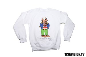 Image of TI$A HERMES BEAR SWEATSHIRT