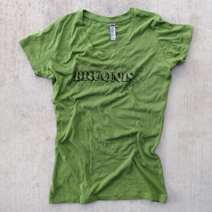Image of BRUONIS HALFTONE VEE - KIWI/BLACK